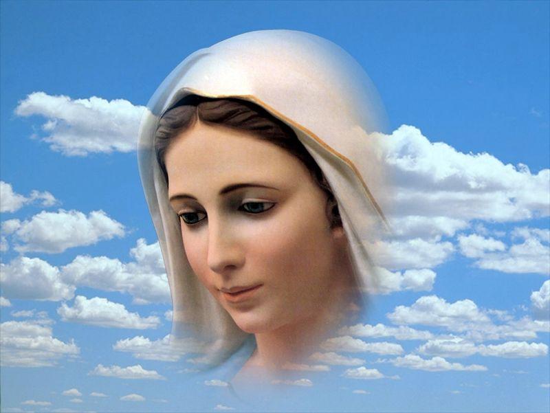 Image vierge medjugorje